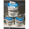Image 1 : General Paint Fresh-Tex 12-060 White, 3 x 3.7L Containers