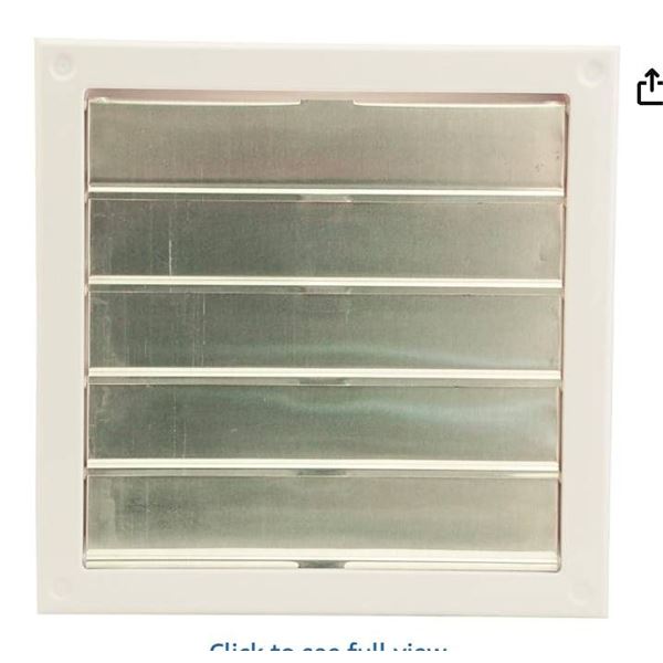 Cool Attic Model CA2121 Automatic Shutter for Ventilation Systems