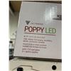 Image 3 : Carnam Poppy 3-Light Gold Metal Wall Sconce