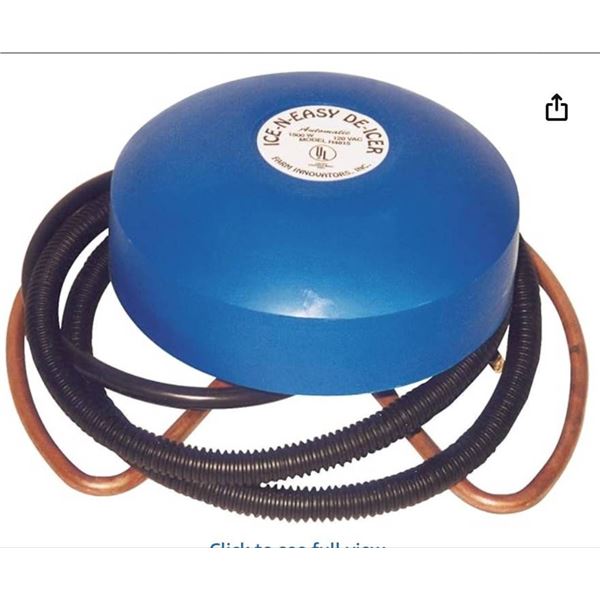 Farm Innovators Model H-4815 Economical Floating De-Icer for Metal Tanks, 1,500-Watt