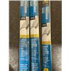 Image 3 : Lot of 3 MD Thresholds, 36 Inch Each, Aluminum With Vinyl Seal