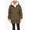 Image 1 : Tommy Hilfiger Mens Heavyweight Quilted Sherpa Hooded ParkaCoatSize L