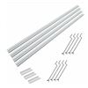 Image 1 : Magna Bar 48″ ID Channel with 15″ Inset 4/BoxItem # 1263