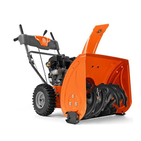 Husqvarna Compact Gas Snowblower with 2-Stage 4-Cycle System – 24-in Model 9704493-01