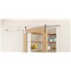 Image 1 : Barn Door Hardware Satin Nickel Kit (Item No. BDH-001)