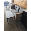Image 3 : Verona Rattan Outdoor 3 Seat Sofa and Coffee Table Set with ***Minor damage***