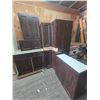 Image 2 : Dark Wood Kitchen Cabinets with Multiple Sizes and Configurations