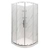 Image 1 : Dolphin Plumbing 38-Inch Round Shower ***WALL & BASE ONLY – NO GLASS***