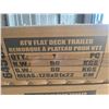 Image 7 : XMOTO ATV Flat Deck Trailer Item 64552 with 1000lbs Capacity