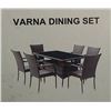 Image 1 : Varna Dining Set with Six Chairs and Rectangular Table ***Table not as shown in stock photo***