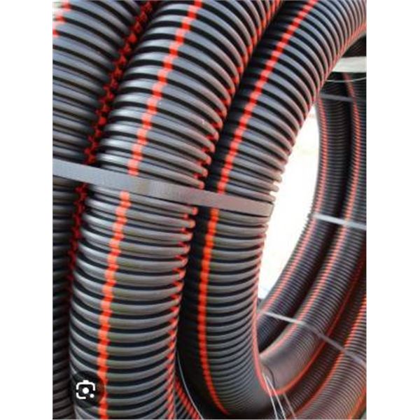 Polytubes Big O 4-Inch by 100-Foot Perforated Drain Pipe