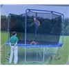 Image 1 : 13 FT (3.96M) Trampoline and Safety Enclosure Combo Set with Flash Zone