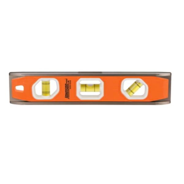 Johnson 10-Inch Magnetic EZ-Read Torpedo Level, Model 1405-1000