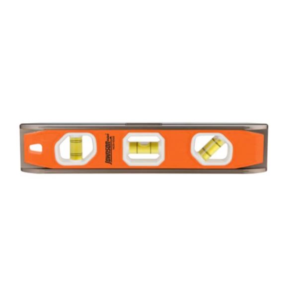 Johnson 1455-1000 10-Inch Magnetic EZ-Read Torpedo Level