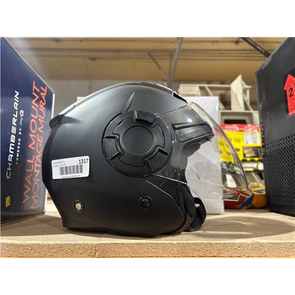 Zox Monza Matte Black XXL Motorcycle Helmet with DOT Certification