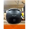 Image 3 : Zox Monza Matte Black XXL Motorcycle Helmet with DOT Certification