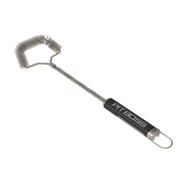 Lot of 2 Pit Boss Stainless Steel Cleaning Brushes