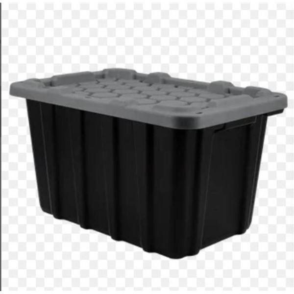 TuffStore Heavy-Duty 102-Liter Storage Container With Lid