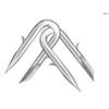 Image 1 : Fieldking 50 lbs Galvanized Staples, 1-3/4 Inch, Made in China