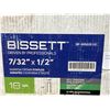 Image 3 : Bissett 7/32 in x 1/2 in 18 GA Narrow Crown Staples BF-SX5035 1/2