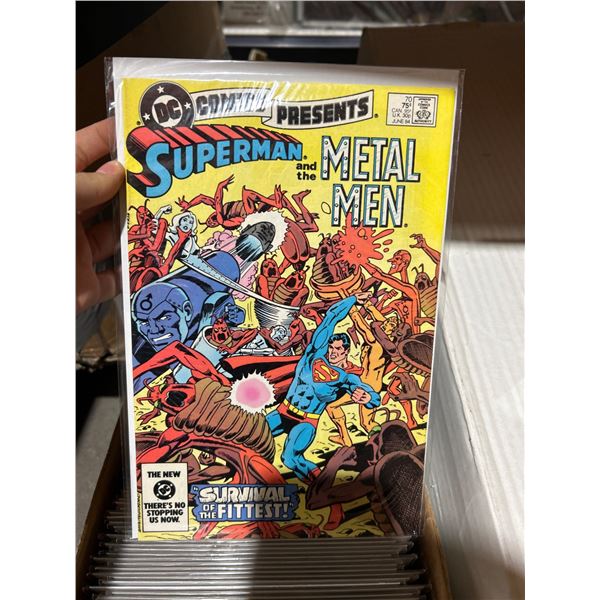 Box Lot of Assorted Comic Books Vintage and Current