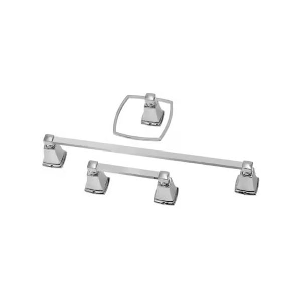 Moen Boardwalk Y3233CH 3-Piece Bath Accessory Kit in Chrome