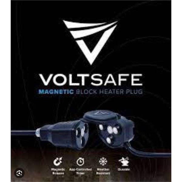 Voltsafe Winter Magnetic Block Heater Plug with LED Indicator Light