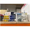 Image 1 : Assorted Lot of Home Repair Supplies – Hillman Plastic Anchors and Nylon Zip-It Screws and 
