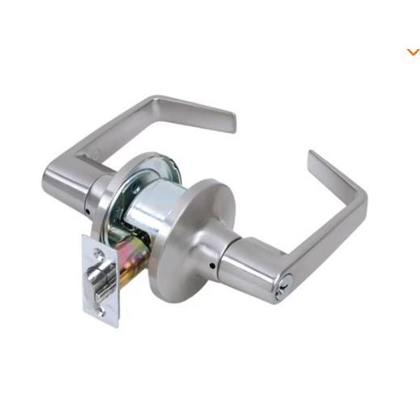 Commercial Grade Storeroom Door Lever Set by Tell