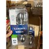 Image 2 : 2 Weiser Elements Yukon Passage Door Knobs (GAC1010-013)