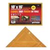Image 1 : Erickson 10 x 16 Canvas Tarp Heavy-Duty Material