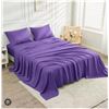 Image 1 : Comfy Bamboo World 4-Piece King Size Sheet Set Purple