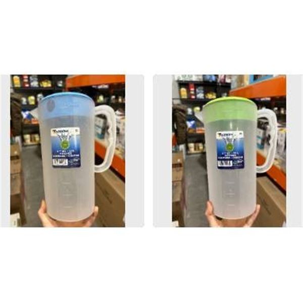 Lot of 20 Arrow Home Products 2.5 Qt / 2.4 L Pitchers with Handles