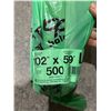 Image 3 : Green Plastic Sheeting 102 in x 59 in, 500 Sq Ft