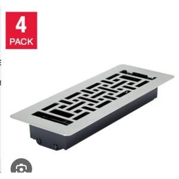 Manor House Stainless Steel Floor Drain with Geometric Design
