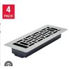Image 1 : Manor House Stainless Steel Floor Drain with Geometric Design