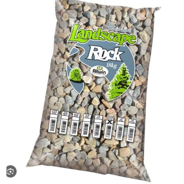 3 Allwin Decorative Landscape Rock 18 Kg Bag