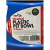 Image 3 : API Heated Plastic Pet Bowl 5 Quart Model HPB5