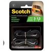 Image 1 : 3M Scotch Indoor Fasteners RF4711, Holds 3 lb / 1.3 kg, 12 Packs