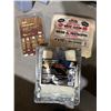 Image 1 : Painting Supplies Set: Brushes, Drop Cloth, and Roller Kit