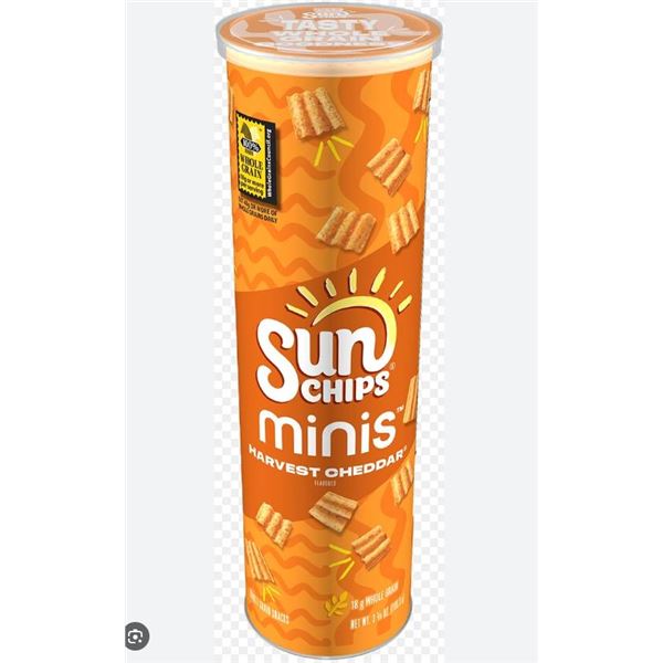 SunChips Minis Harvest Cheddar 12x106g