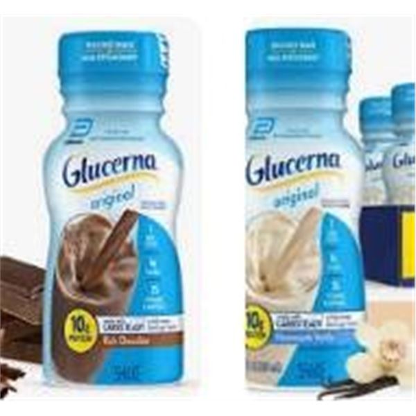 Glucerna Complete Nutritional Shakes, Vanilla and Chocolate, 6 x 237 mL Each