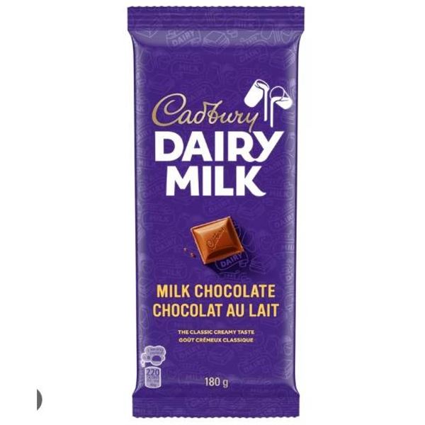 Cadbury Dairy Milk Milk Chocolate Bars, 11x180g