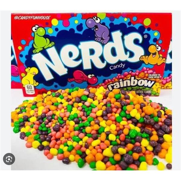 Nerds Rainbow Candy, 11 x 142g