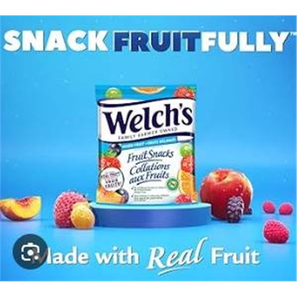 Welch’s Mixed Fruit Snacks 12 x 140g Bulk Pack