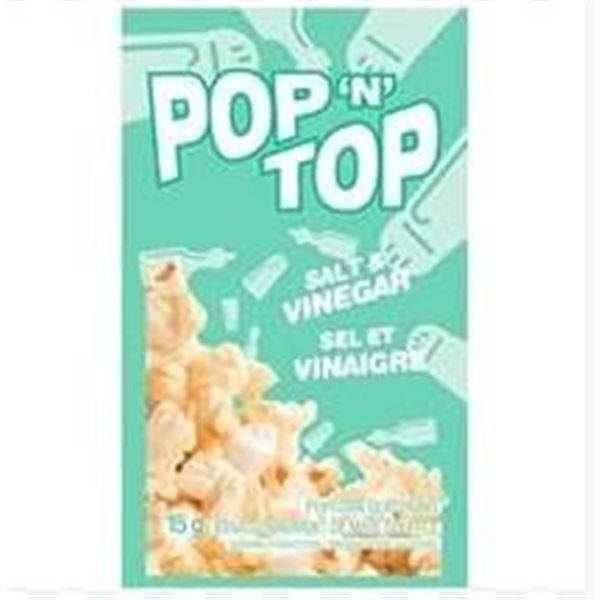 Pop ‘N Top Popcorn Flavoring Salt and Vinegar 250 x 15G