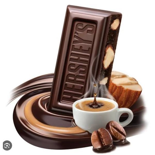 Hershey’s Dark Chocolate With Almonds and Coffee Flavor, 14x100g