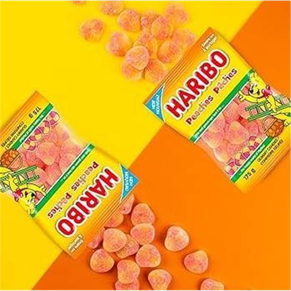 Haribo Peaches Candy 10 x 175g