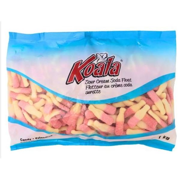 Koala Sour Cream Soda Float Candy (2 x 1kg Bags)
