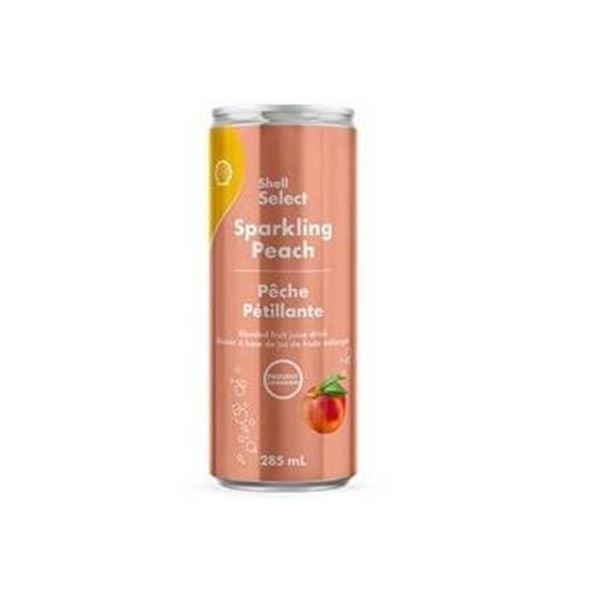Shell Select Sparkling Peach Juice, 16×285 mL